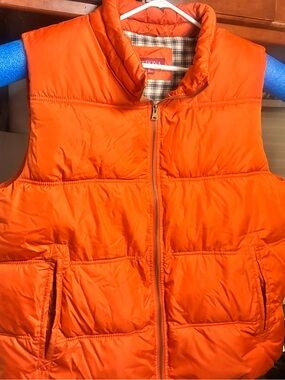 Merona Orange Quilted Puffer Vest for Kids